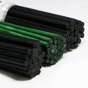 dyed wax bamboo flower sticks (4)