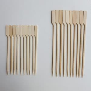 Bamboo paddle skewers
