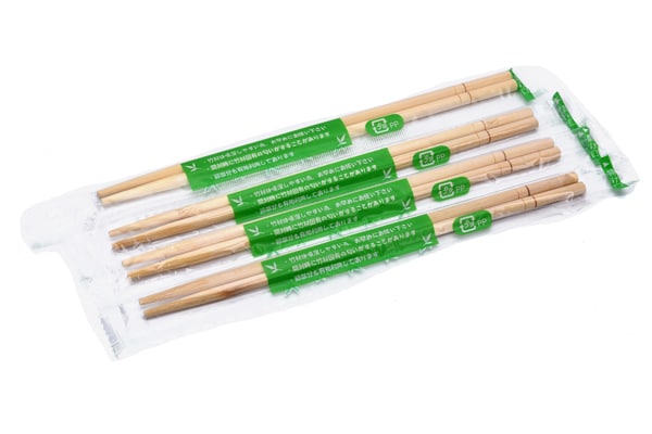 recycle disposable bamboo chopsticks