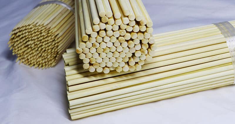 sticks to hold up plants
