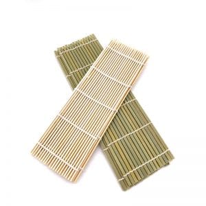 Sushi Rolling Mat Flat Bamboo 10.75 Inch