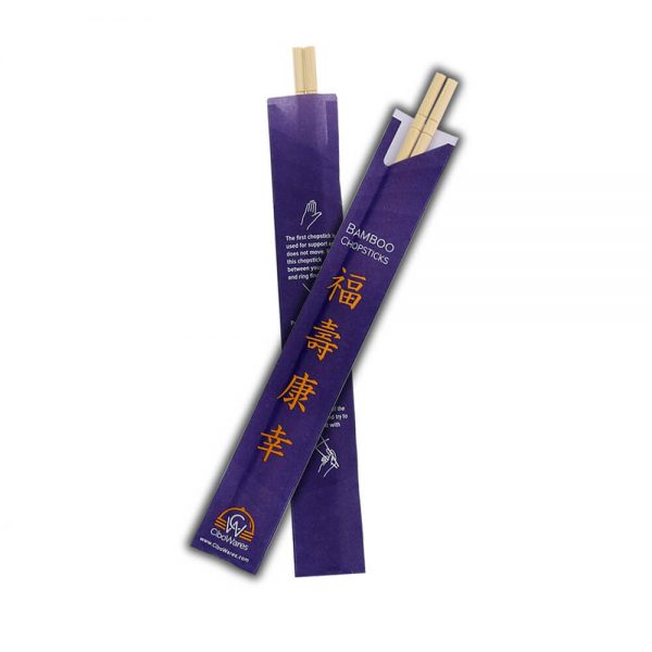 Traditional style bamboo chopsticks