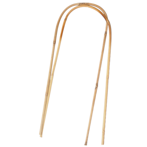 Natural Bamboo U Shaped Trellis for Plant Support (2)